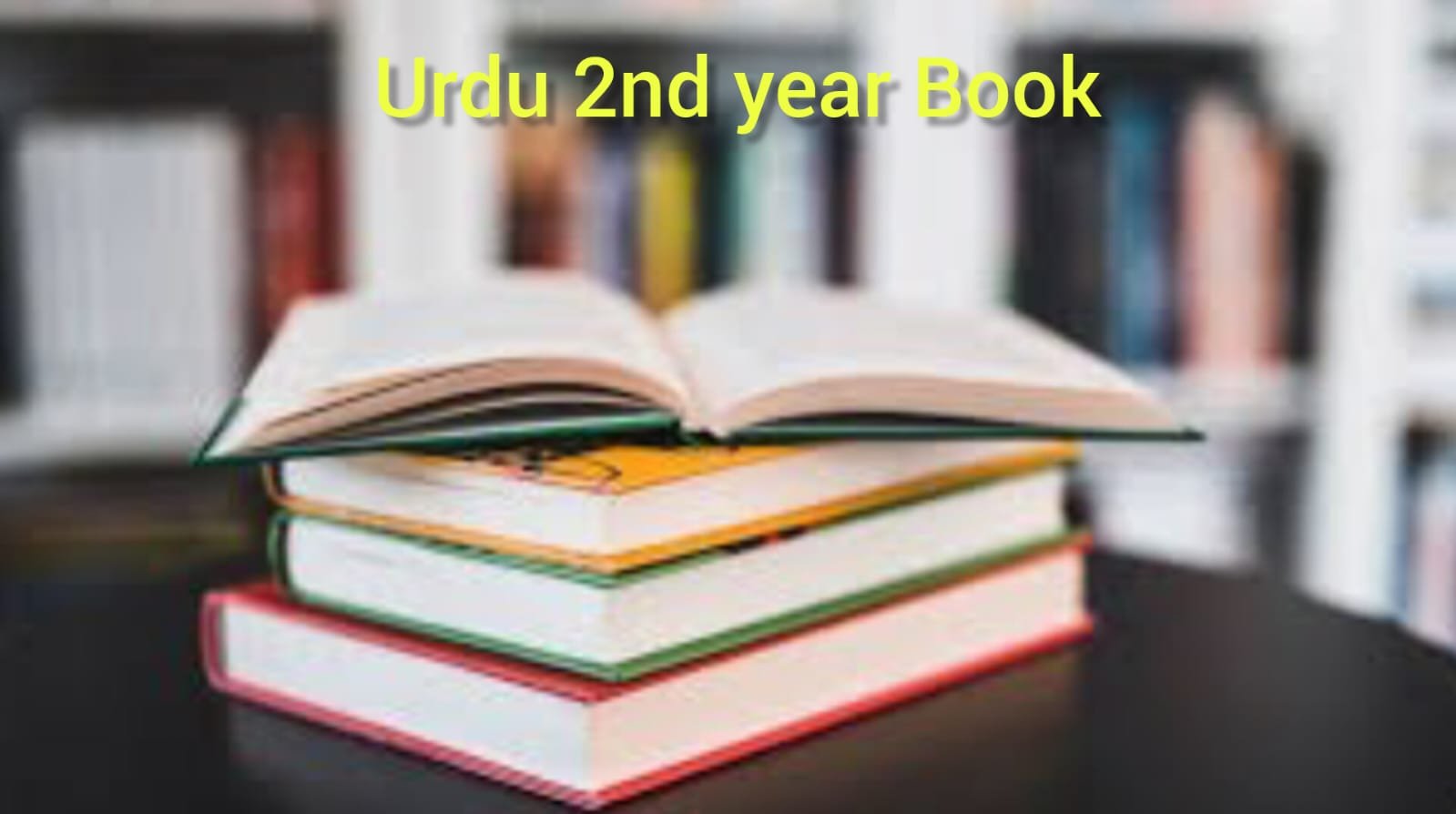 Urdu 2nd Year Book